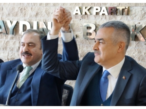 Veysel Eroğlu, Aydın Büyükşehir Adayı Savaş’a Destek Verdi