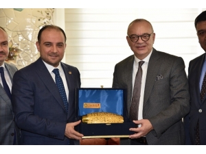 Başkan Ergün, Milletvekili Baybatur’u Ağırladı