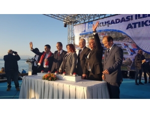 Kuşadası Arıtma Tesisi Törenle Hizmete Açıldı