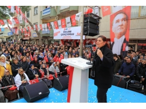 Özlem Çerçioğlu, Kuyucak Seçim Ofisini Açtı