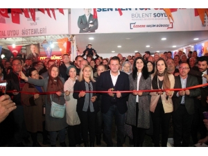 Özdere’de Coşkulu Seçim Ofisi Açılışı