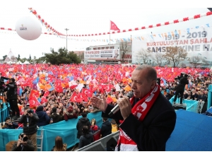 Cumhurbaşkanı Erdoğan: “Bizim İçin Anketçilerin Değil Milletin Sözü Önemlidir”