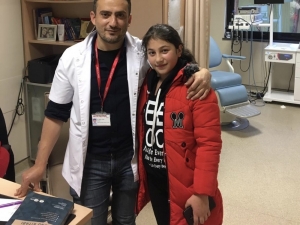 Küçük Valentina Ordu’da Sağlığına Kavuştu