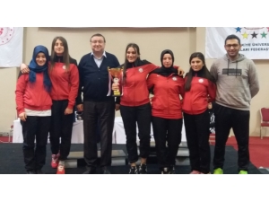 Dpü Bilek Güreşi Takımı Türkiye Şampiyonu