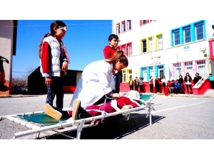 Sarıgöl’de Yangın Ve Deprem Tatbikatı