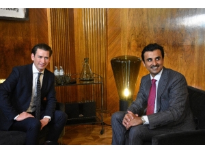 Katar Emiri, Avusturya Başbakanı Kurz İle Görüştü