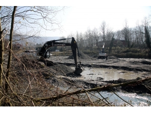 Sapanca Gölü’nü Besleyen Kurtköy Deresi Islah Ediliyor