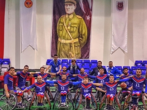 Tekerlekli Sandalye Basketbol Takımı Avrupa Yolcusu