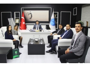 Yeşilay Derneği’nden Rektör Karacoşkun’a Ziyaret