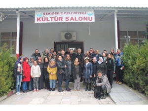 Fotoğraf Sanatçıları Eskigediz’i Ziyaret Etti