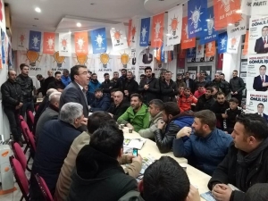 Sarıkamışlılar Başkan Toksoy’u Bağrına Bastı