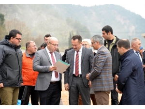 Vali Şentürk, Yatırımları İnceledi