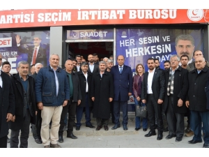 Chp Adayı Acar’dan Parti Seçim Bürolarına Ziyaret