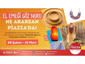 Şanlıurfa Piazza’da El Sanatları Günleri Yapılacak