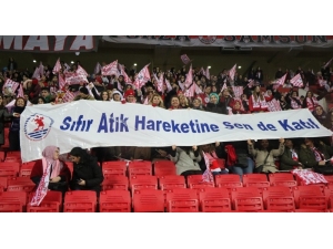 Tribünlerden ‘Sıfır Atık Projesi’ne Çağrı