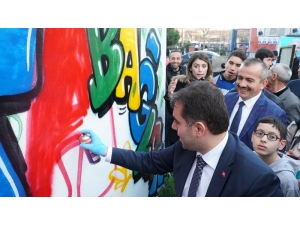 Avcılar’da Bağımlılığa ‘Grafiti’ İle Farkındalık