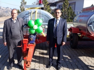 Alaşehir’de Orman Mahallelerine Yangın Söndürme Tankeri