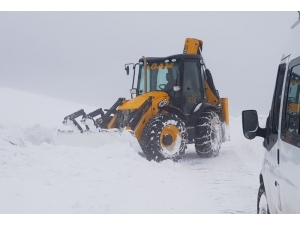 Bingöl’de Kar Ve Tipi 75 Köy Yolunu Kapattı