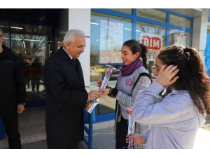Gökyüzünden Erzincan’a Yüzlerce Karanfil Yağdı