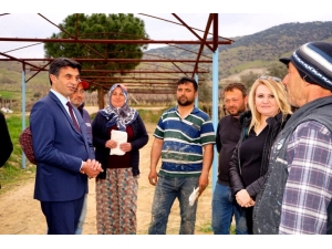 Başkan Selçuk Üzüm Bağındaki Kadınlarla Buluştu