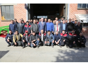 Kazım Kurt Turan Tarım İşçileri İle Bir Araya Geldi