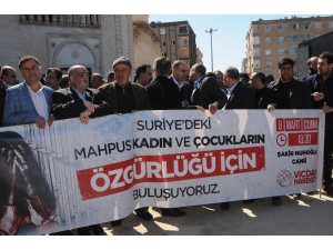 ’Suriye’de Tutuklu Kadın Ve Çocuklar Serbest Bırakılsın’ Çağrısı