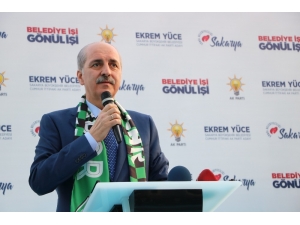 Kurtulmuş, Sakarya’da Seçim İrtibat Bürosu Açılışına Katıldı