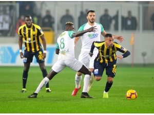Spor Toto Süper Lig: Mke Ankaragücü: 0 - Bursaspor: 0 (Maç Sonucu)