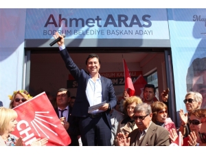 Aras; “Bütün Bodrum’un Belediye Başkanı Olacağım”