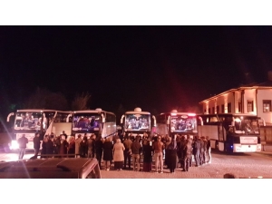 Akşehirli Öğrenciler Çanakkale’ye Uğurlandı