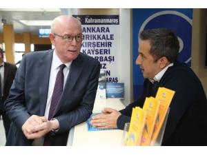 Kazım Kurt Otogar Esnafı İle Buluştu