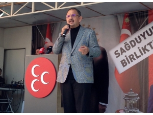 Mehmet Özhaseki: "Kuracağım Kültür Merkezinin Adını Başbuğ Alparslan Türkeş Koyacağım"