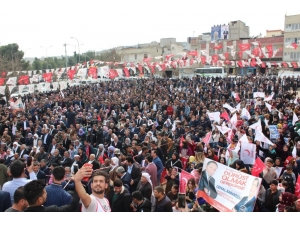 Cevheri’nin Seçim Bürosu Açılışı Mitinge Dönüştü