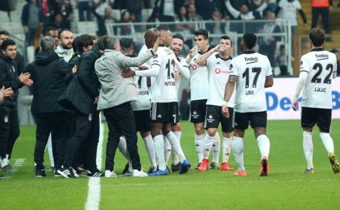 Beşiktaş'ın Attığı Golden Sonra Ilginç An!