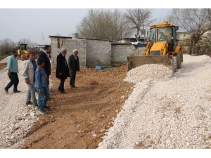Haliliye’de Kırsal Mahallelerin Yol Yapım Çalışmaları Tamamlandı
