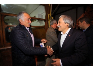 Başkan Şahin’in Esnaf Ve Ev Ziyaretleri