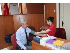Bilecik Adliyesi Çalışanları Kan Bağışında Bulundu