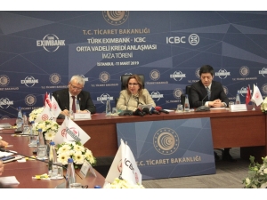 Türk Eximbank İle Çinli Icbc Arasındaki 350 Milyon Dolarlık Kredi Anlaşması İmzalandı