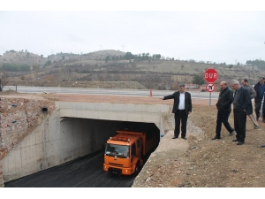 Eskigediz’de Sıcak Asfalt Çalışmaları