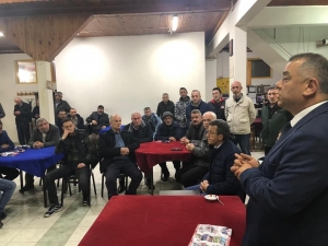 Mhp’li Başkan Adayı Gece Gündüz Çalışıyor