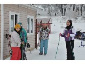 Cıbıltepe’de Kayak Keyfi
