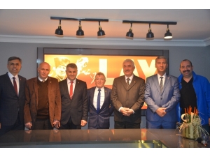 Ak Parti İl Genel Meclis Üyesi Adaylarından İha’ya Ziyaret