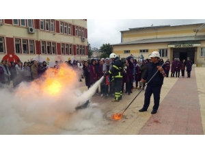 İtfaiye Müdürlüğü Okullarda Yangın Eğitimi