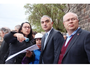 Tahir Ateş, Turizm Projelerini Bakan Ersoy İle Paylaştı