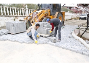 Burhaniye’de Yollar Çiçek Açıyor