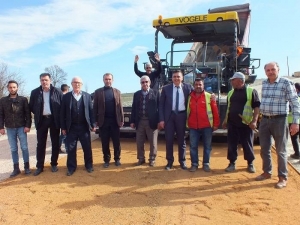Başkan Yalçın, Sorgun Mevkindeki Yol Çalışmaları Yerinde İnceledi