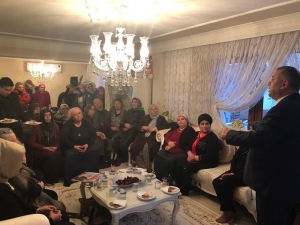 Mhp’li Başkan Adayı Bıyık Her Gün Yüzlerce Kişiyle Görüşüyor