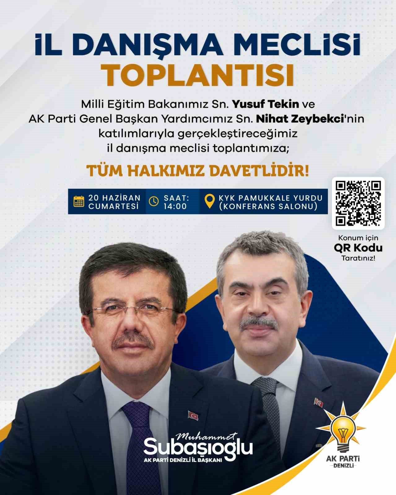 milli-egitim-bakani-yusuf-tekin-denizli-ye-geliyor