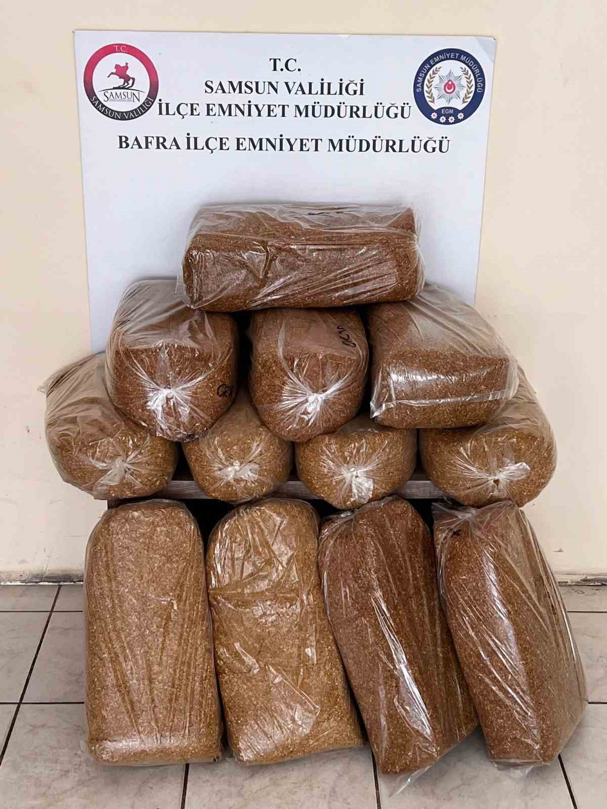 bafra-da-60-kilo-kacak-tutun-ele-gecirildi