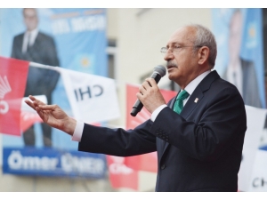 Chp Genel Başkanı Kemal Kılıçdaroğlu Tekirdağ’da